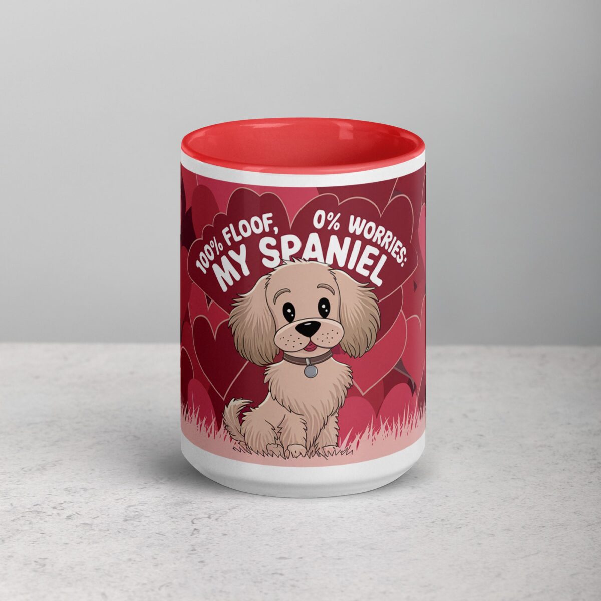 100% Floof, 0% Worries: My Spaniel Coffee Mug - Image 10