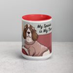 My Spaniel Is My Therapist Coffee Mug - Image 10