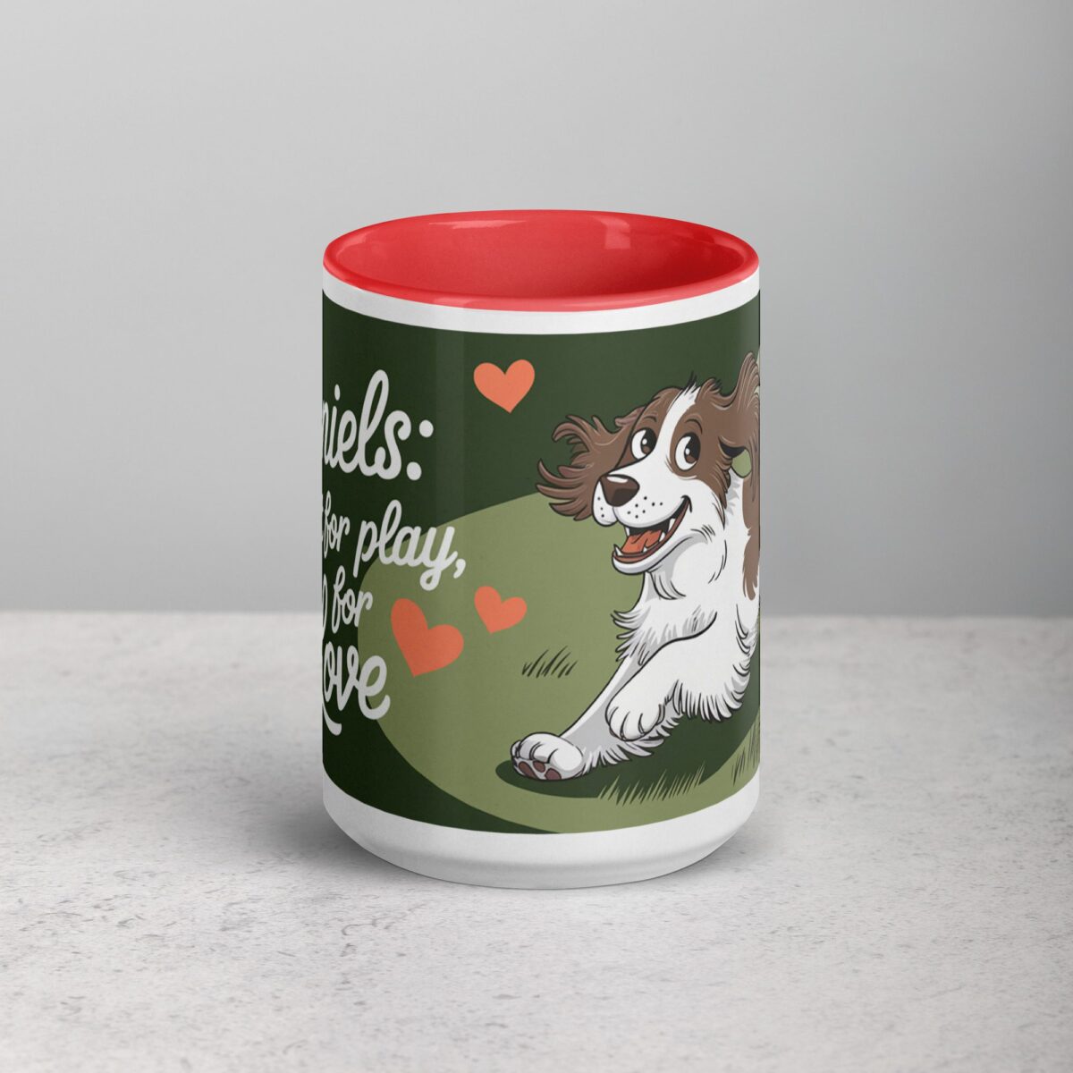 Spaniels: Built for Play, Made for Love Coffee Mug - Image 10