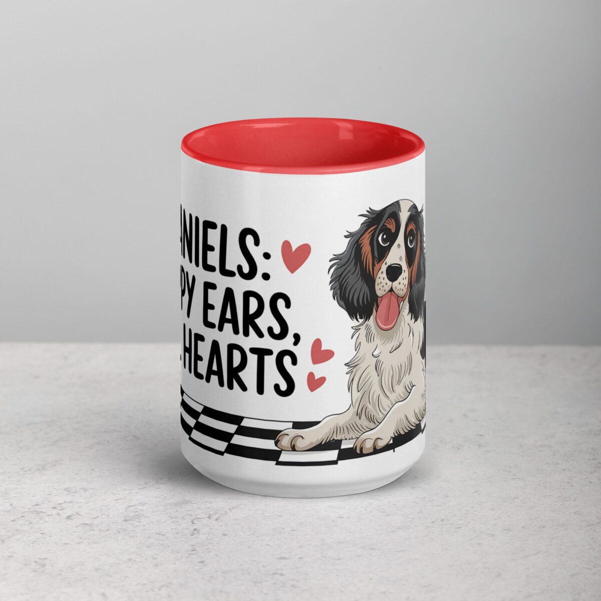 Spaniels: Floppy Ears, Full Hearts Coffee Mug - Image 10