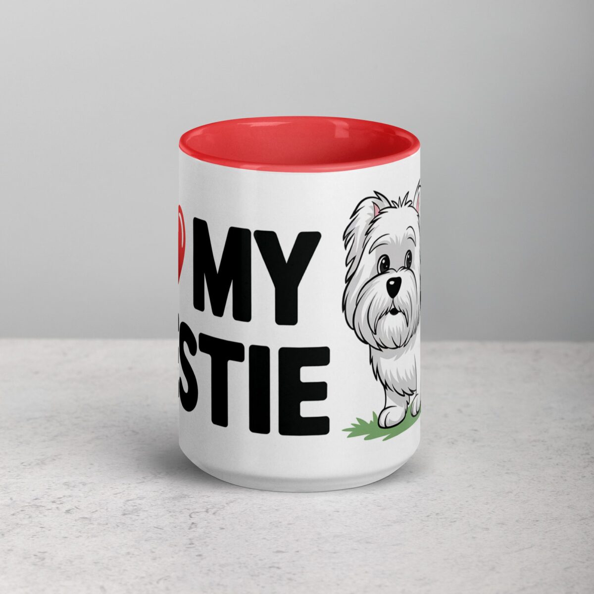 I ❤️ My Westie Coffee Mug & Tea Cup - Image 10