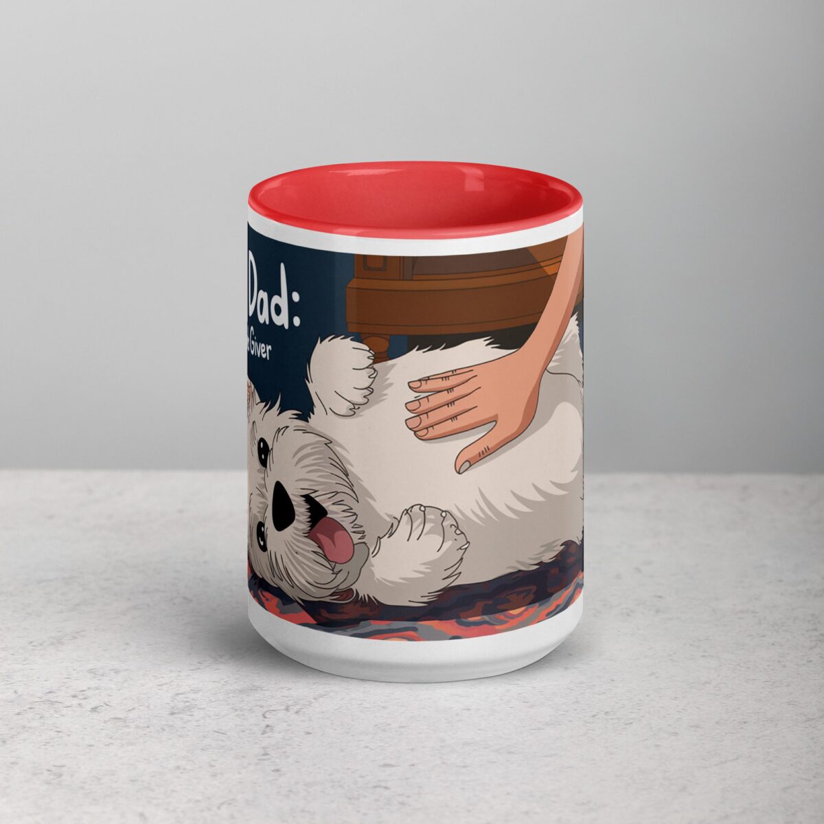 Westie Dad: Chief Belly Rub Giver Coffee Mug - Image 10