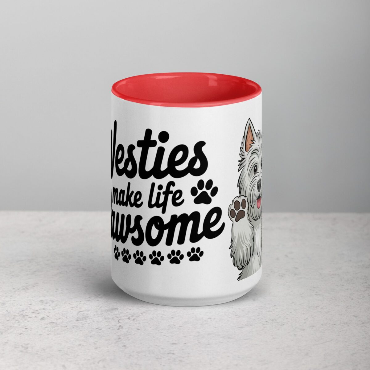 Westies Make Life Pawsome Coffee Mug - Image 10