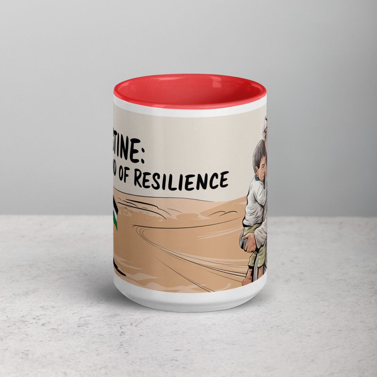 Palestine: The Land of Resilience Mug - Image 11