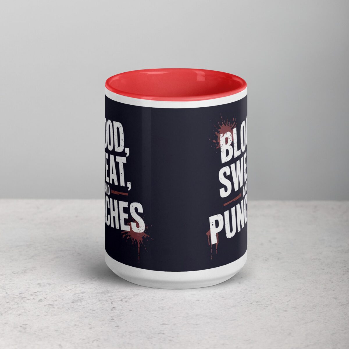 Blood, Sweat, and Punches Boxing Mug - Image 10