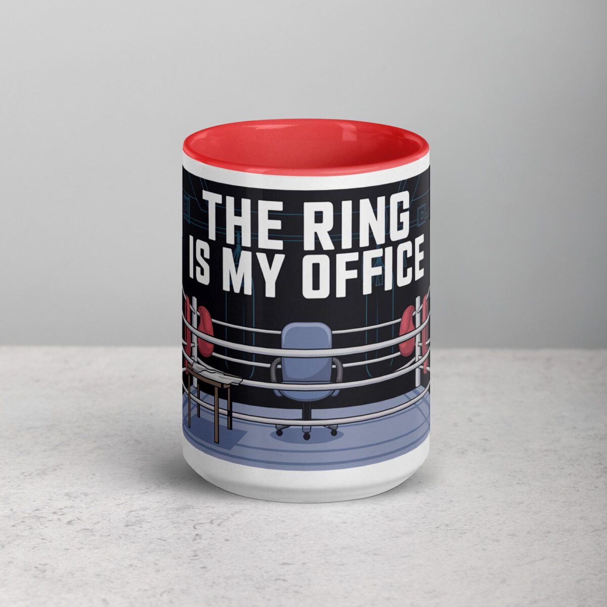 The Ring is My Office Boxing Mug - Image 10