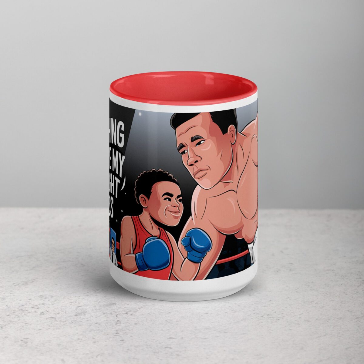 Punching Above My Weight Class Boxing Mug - Image 10
