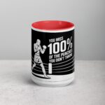 You Miss 100% of the Punches You Don’t Throw Boxing Mug - Image 10
