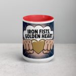 Iron Fists, Golden Heart Boxing Mug - Image 10