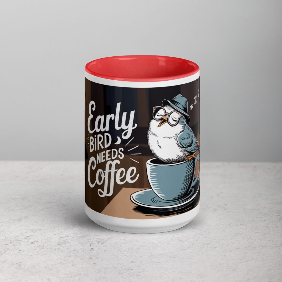 Early Bird Needs Coffee Mug - Image 10