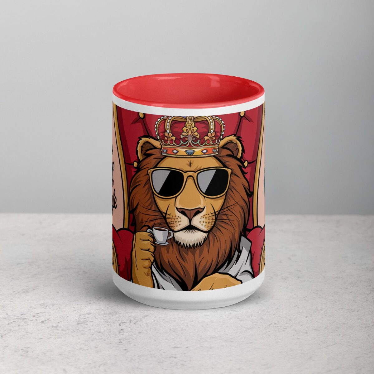 Espresso Yourself, King Style Lion Coffee Mug - Image 10