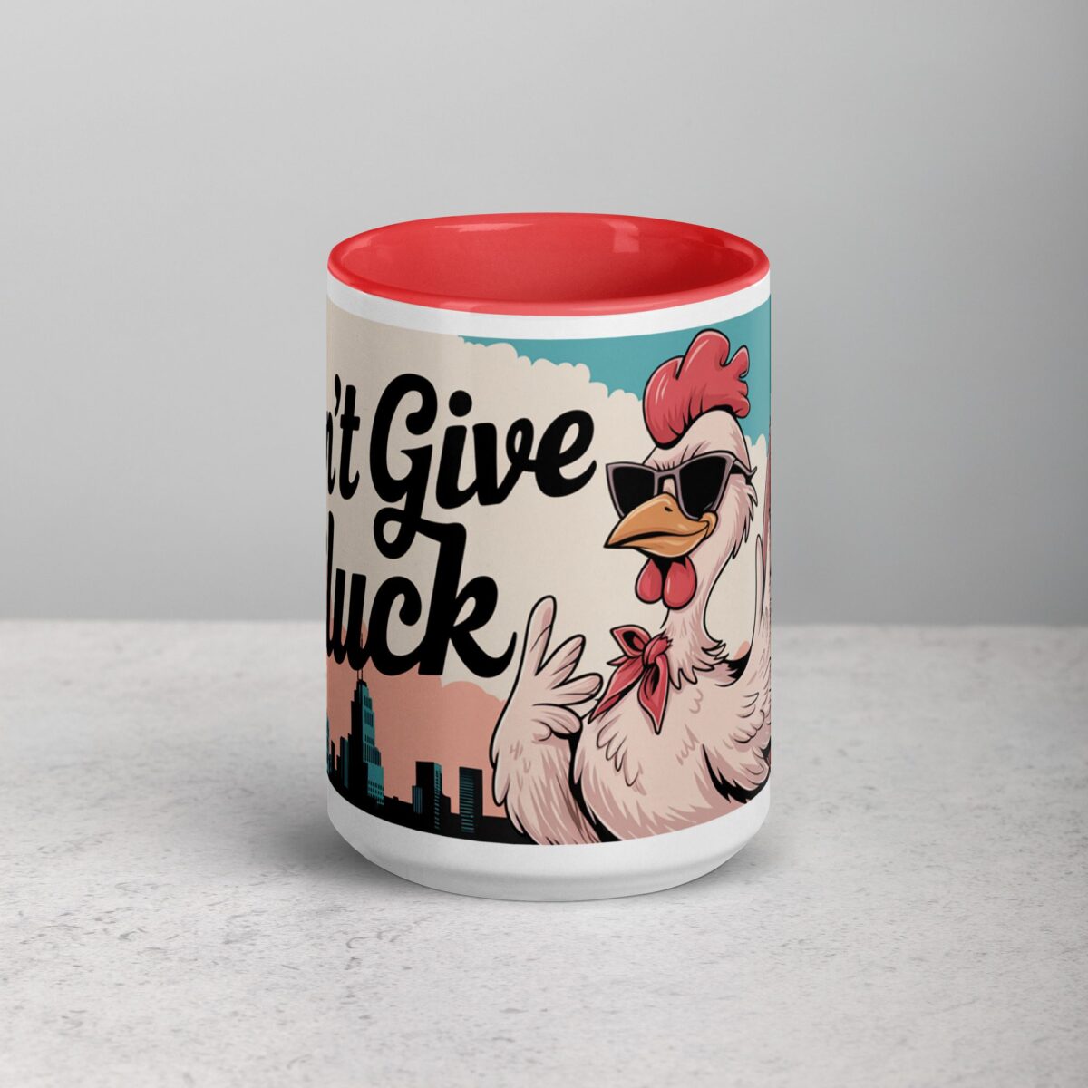 Don’t Give a Cluck Chicken Mug - Image 10