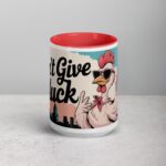 Don’t Give a Cluck Chicken Mug - Image 10