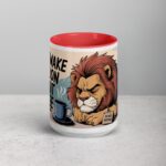 Don’t Wake the Lion Without Coffee Mug - Image 10