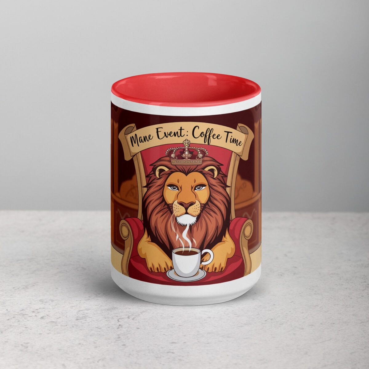Mane Event: Coffee Time Lion Mug - Image 10