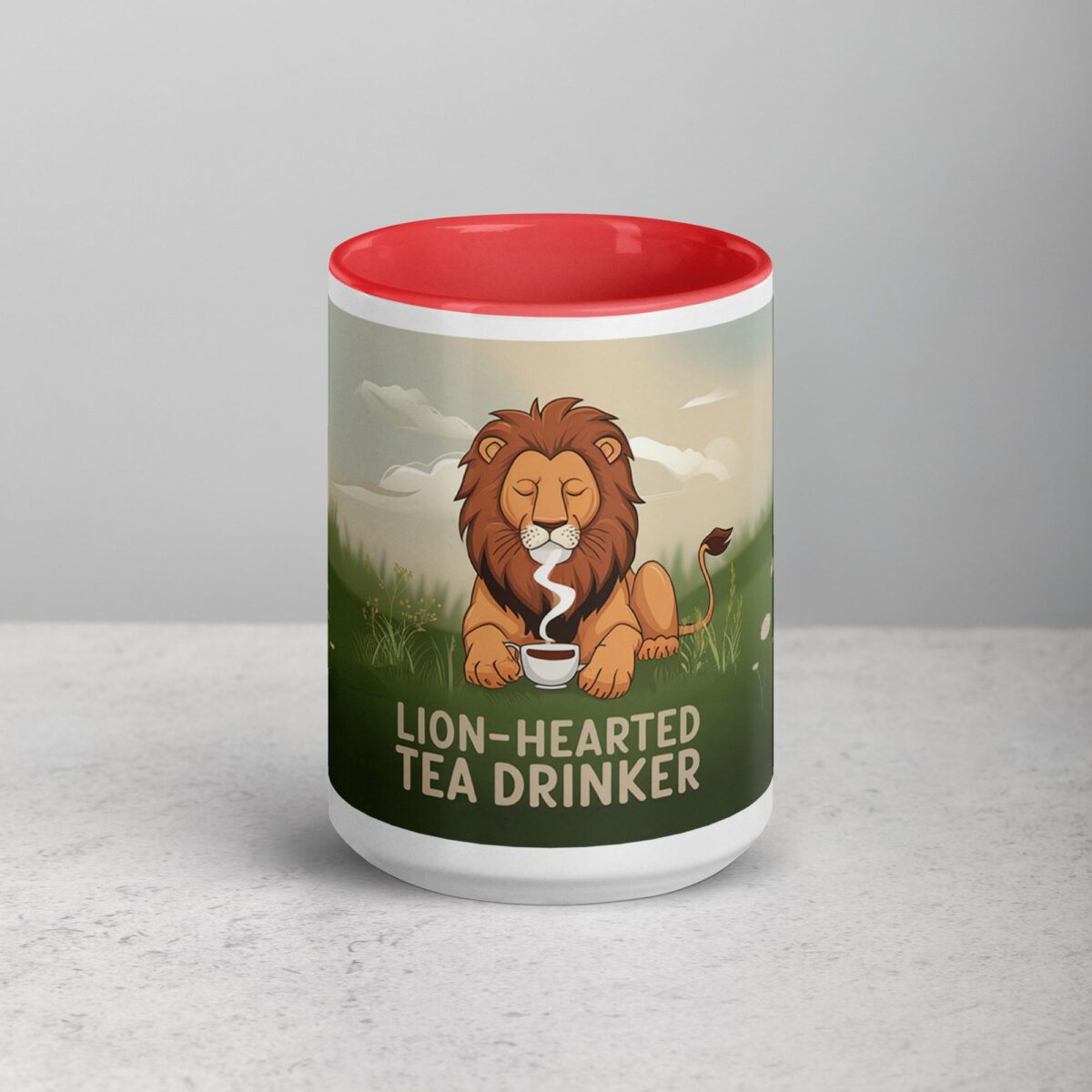 Lion-Hearted Tea Drinker Cup - Image 10