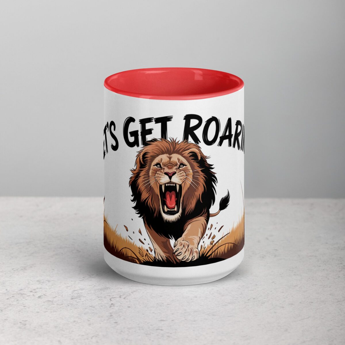 Let’s Get Roarin’! Lion Coffee Mug & Tea Cup - Image 10
