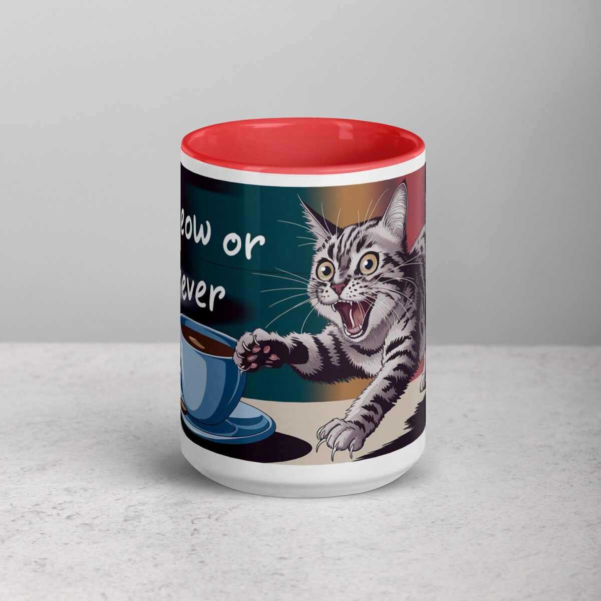 Meow or Never Coffee Mug & Tea Cup - Image 10
