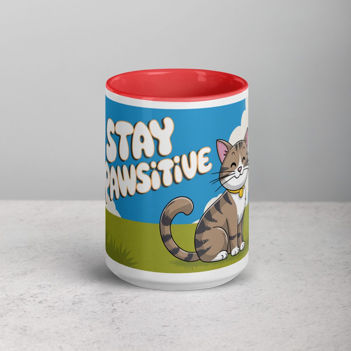 Stay Pawsitive Coffee Mug & Tea Cup - Image 10