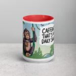Caffeine? That’s My Daily Swing Monkey Mug - Image 10