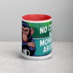 No Coffee, No Monkeying Around Mug - Image 10
