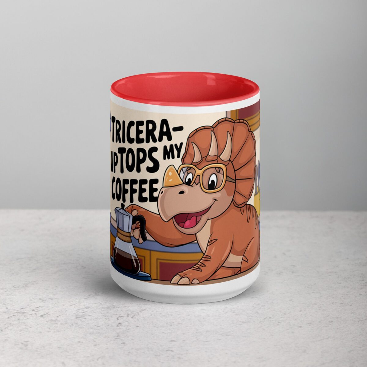 Tricera-Tops Up My Coffee Mug - Image 10