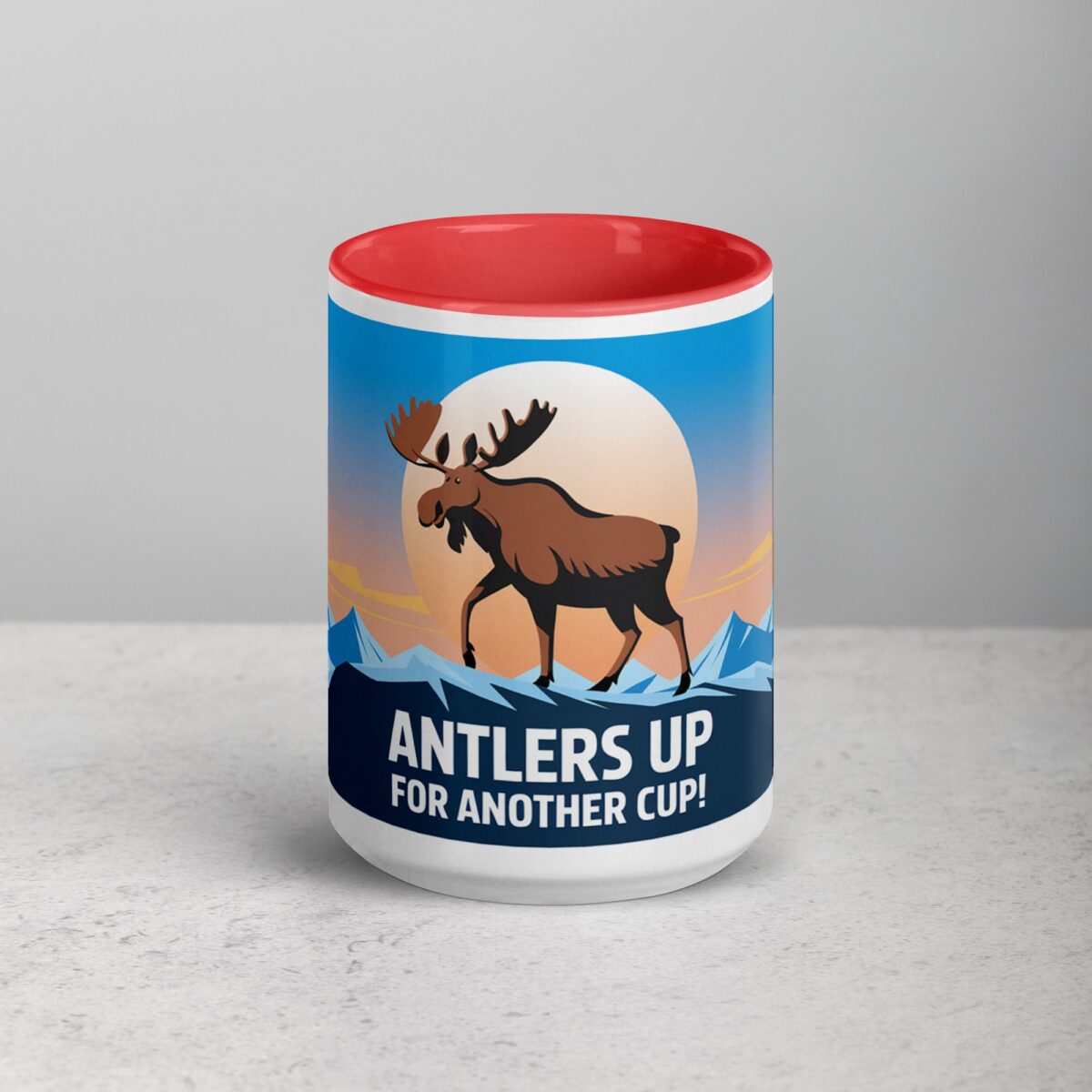 Antlers Up for Another Cup! Moose Mug - Image 10