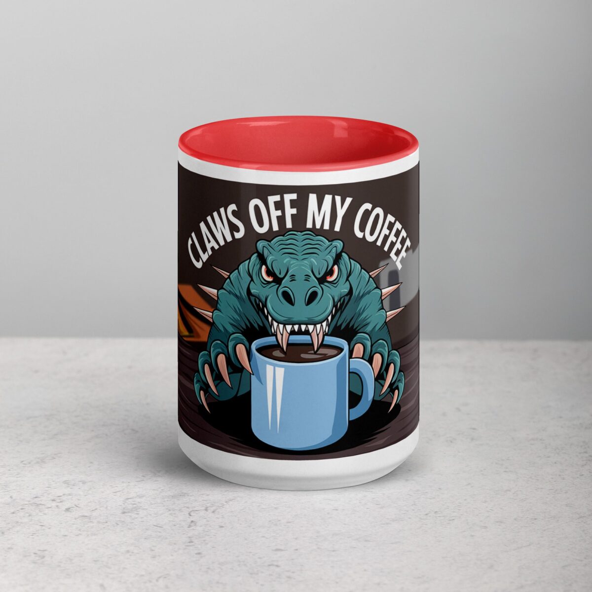 Claws Off My Coffee Dinosaur Mug - Image 10