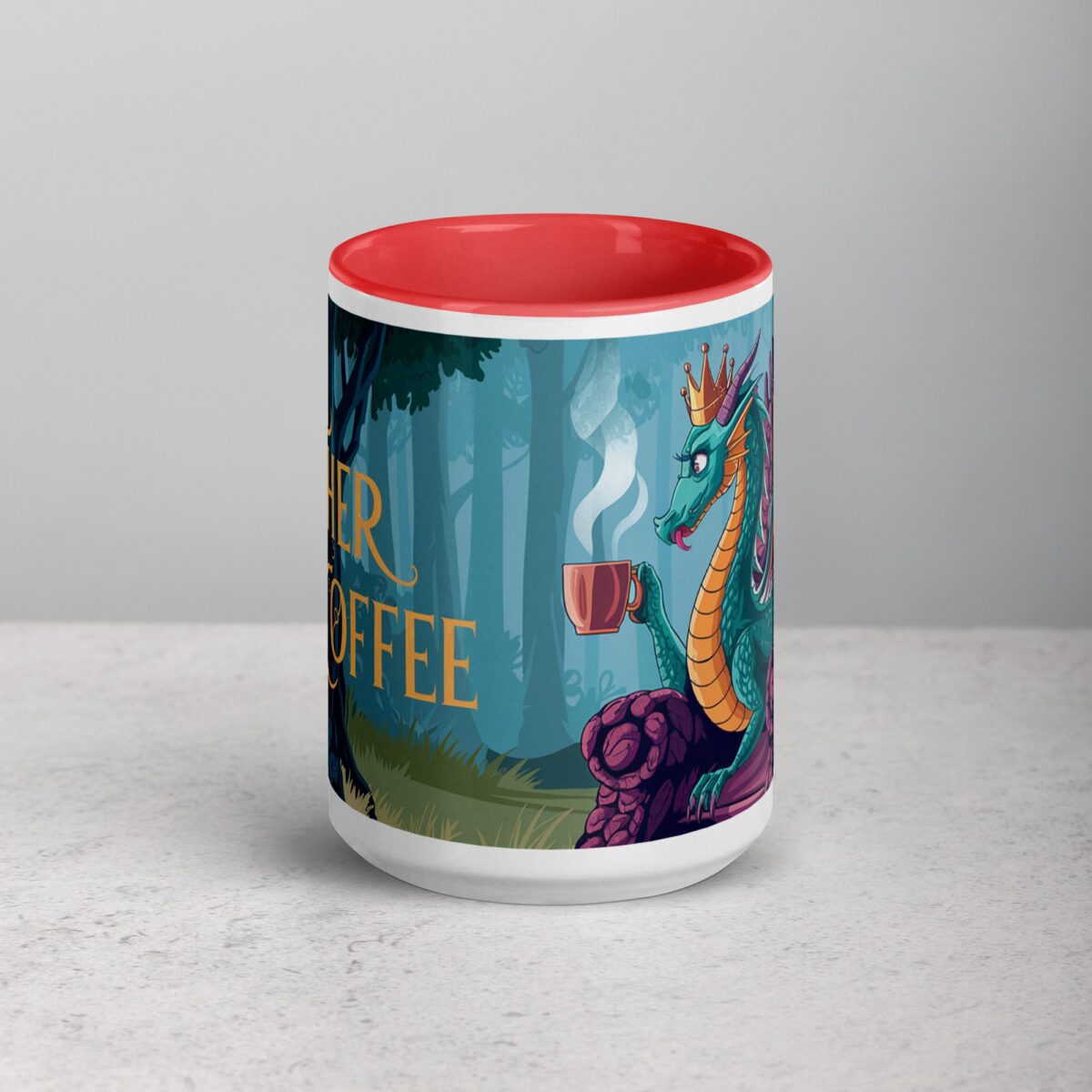 Mother of Coffee Dragon Mug - Image 10