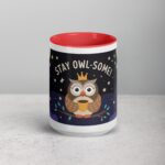 Stay Owl-some! Coffee Mug & Tea Cup - Image 10