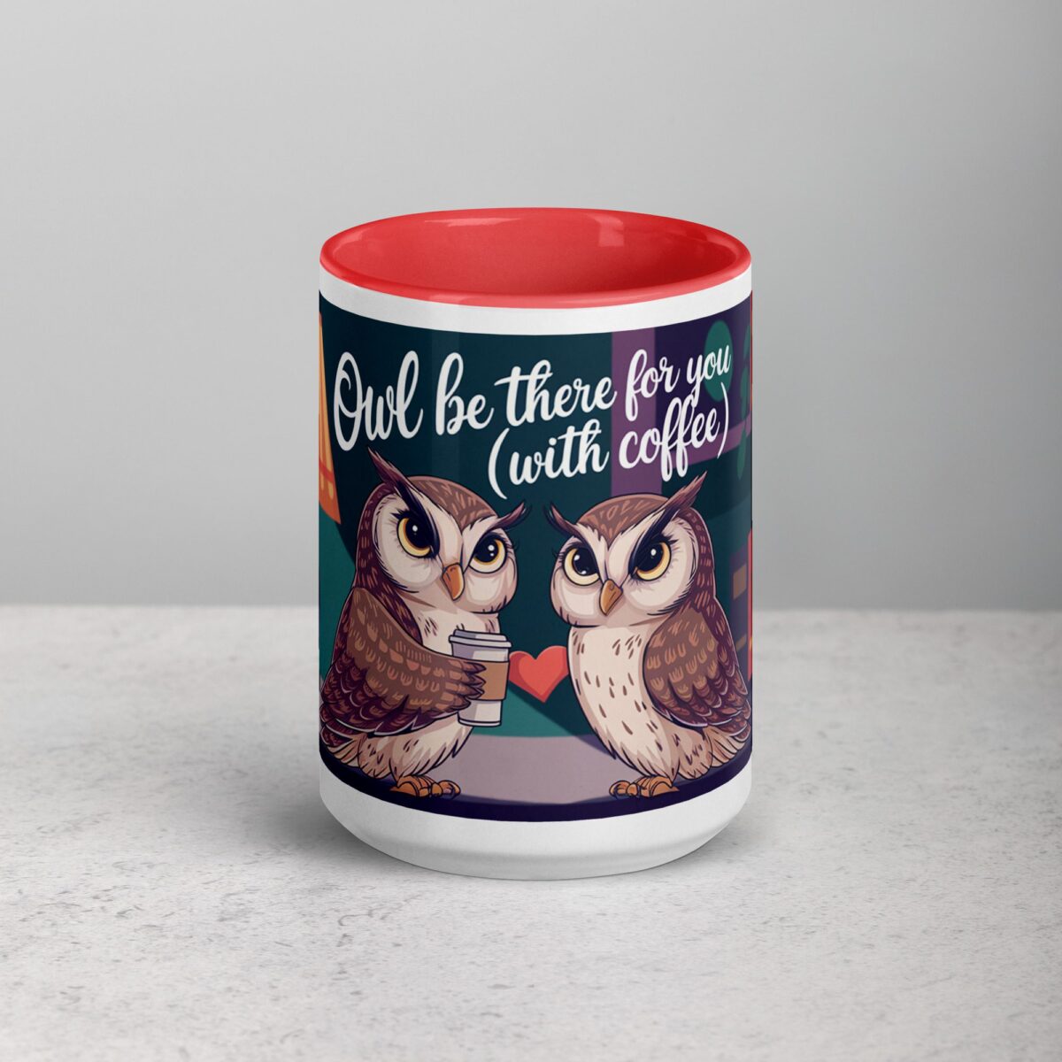Owl Be There for You (With Coffee) Mug - Image 10
