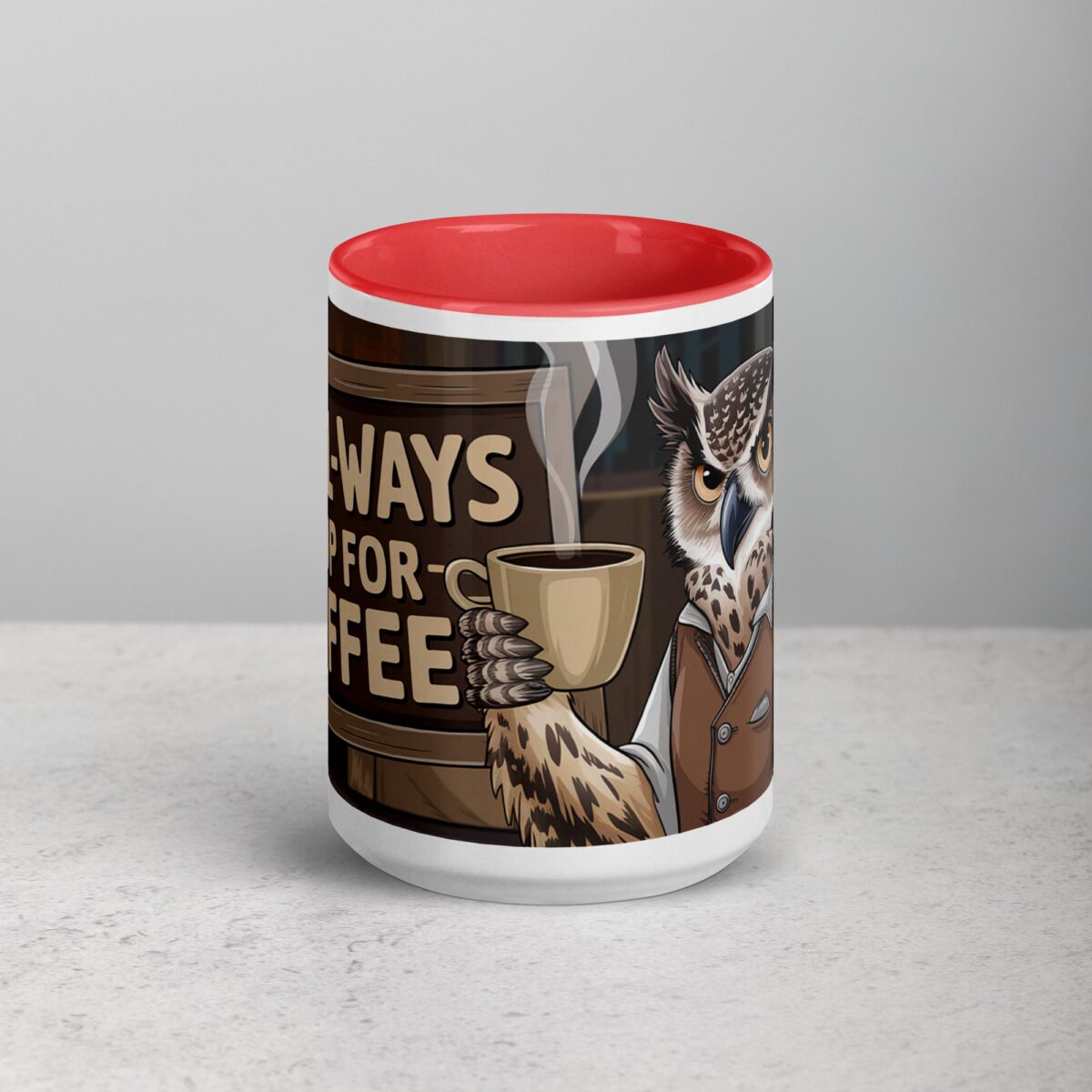 Owl-ways Up for Coffee Mug - Image 10