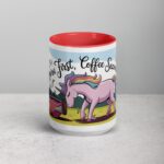 Horn First, Coffee Second Unicorn Mug - Image 10
