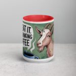 Bleat It, I’m Drinking Coffee Goat Mug - Image 10