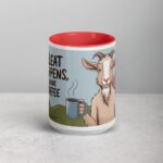 Bleat Happens, Drink Coffee Goat Mug - Image 10