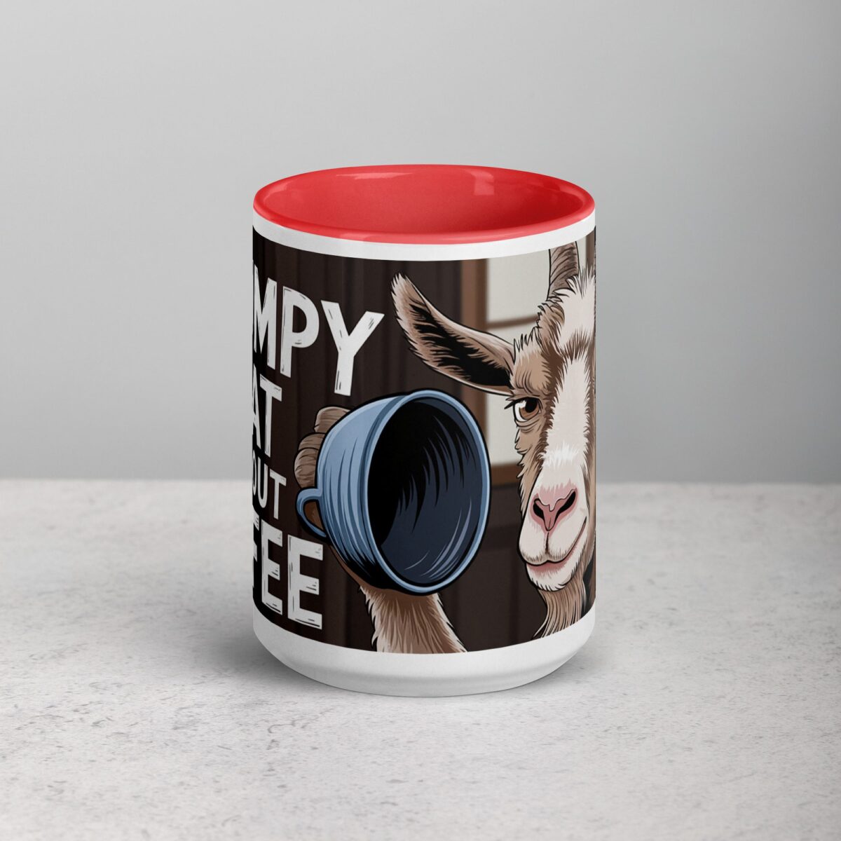 Grumpy Goat Without Coffee Mug - Image 10