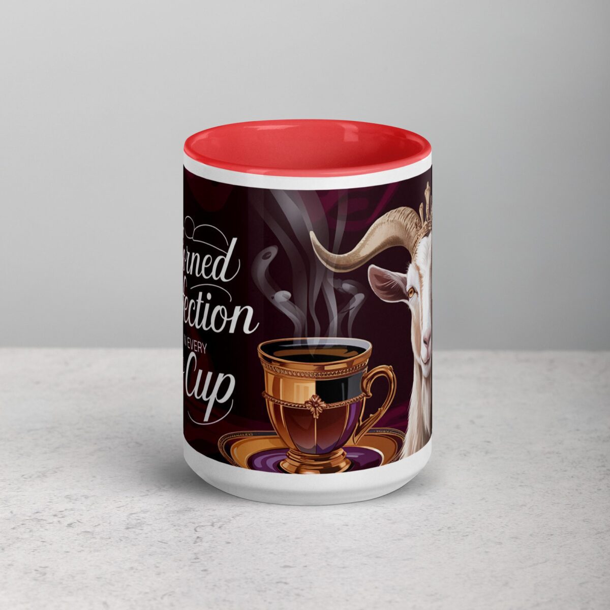 Horned Perfection in Every Cup Coffee Mug - Image 10