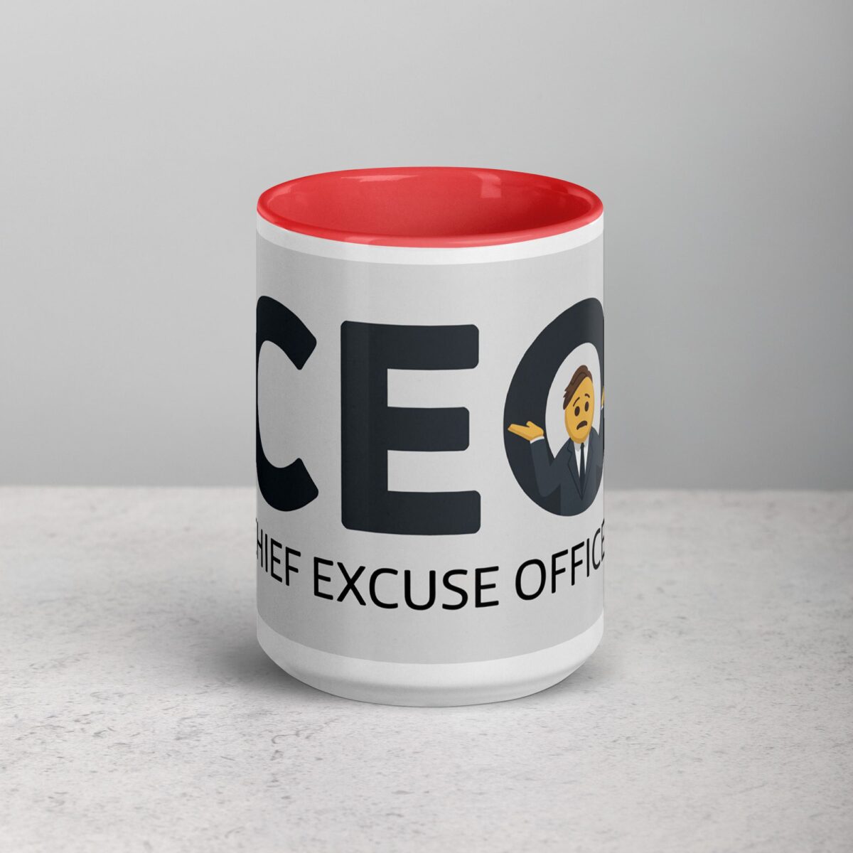 CEO: Chief Excuse Officer Boss Mug - Image 10