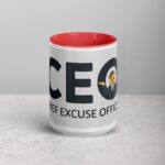 CEO: Chief Excuse Officer Boss Mug - Image 10