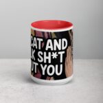 My Cat and I Talk Sh*t About You Coffee Mug - Image 10