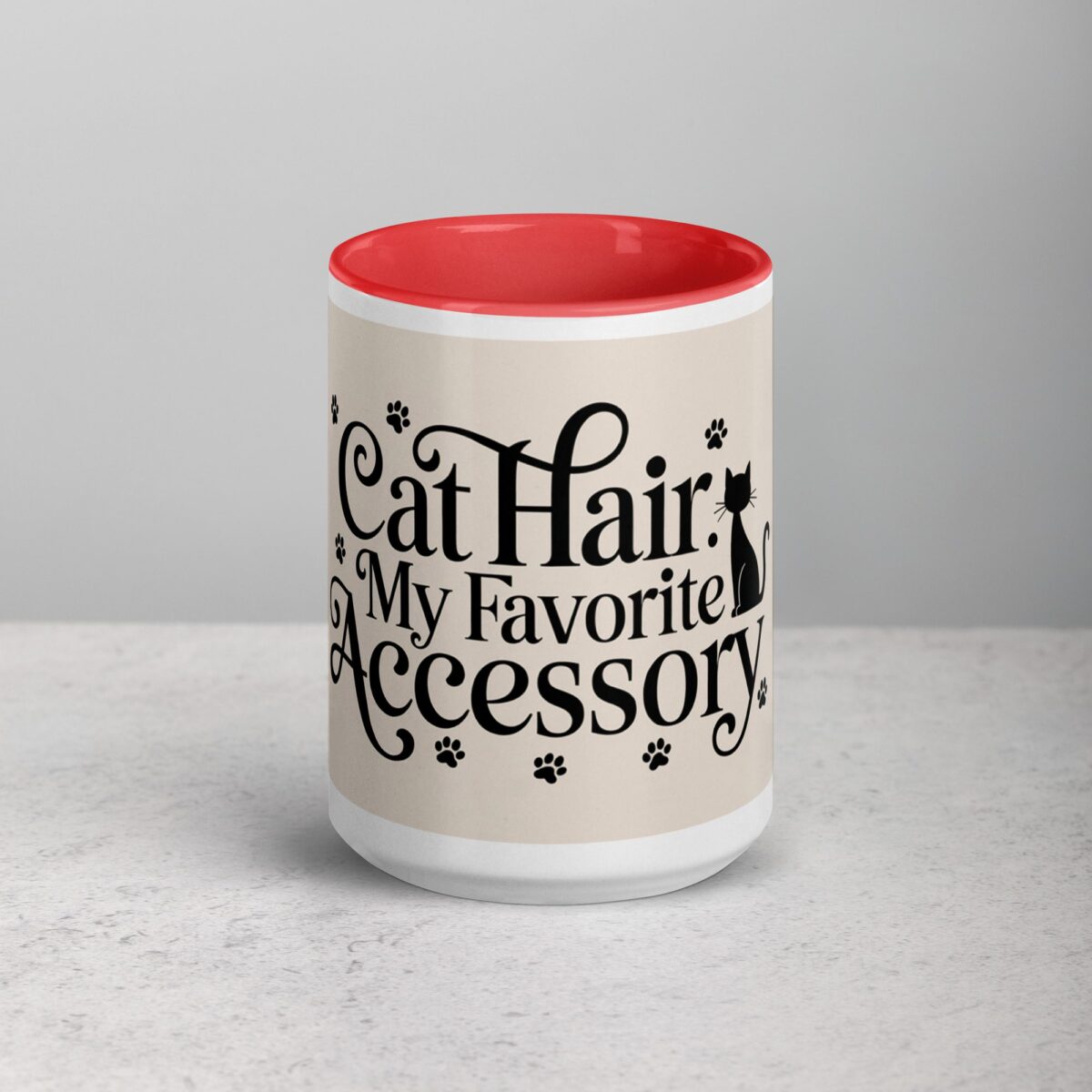 Cat Hair: My Favorite Accessory Mug - Image 10