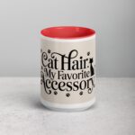 Cat Hair: My Favorite Accessory Mug - Image 10