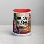 The Cat Is in Charge, We Just Live Here Mug - Image 10