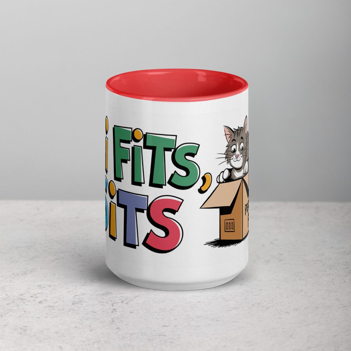 If I Fits, I Sits Cat Coffee Mug & Tea Cup - Image 10