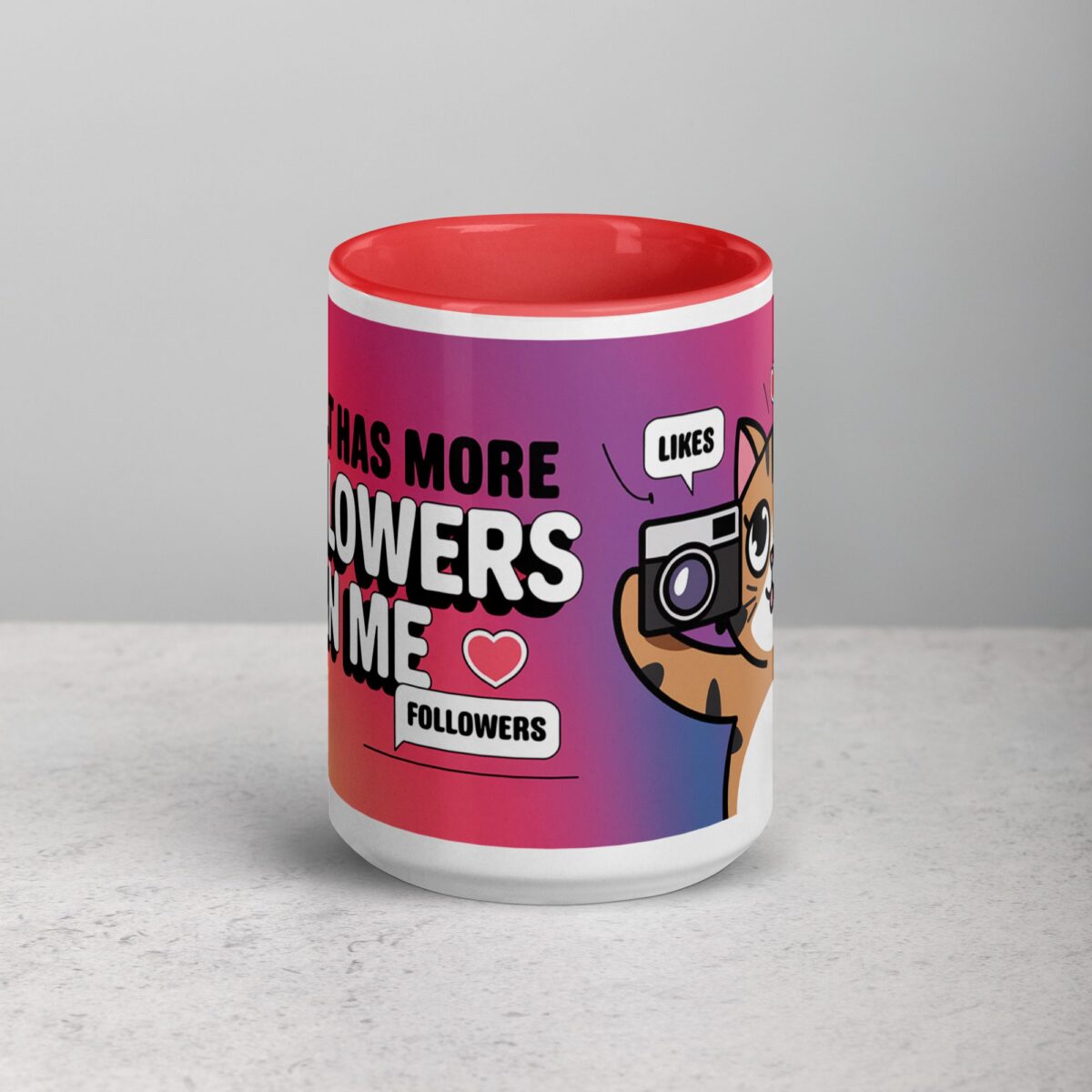 My Cat Has More Followers Than Me Coffee Mug - Image 10