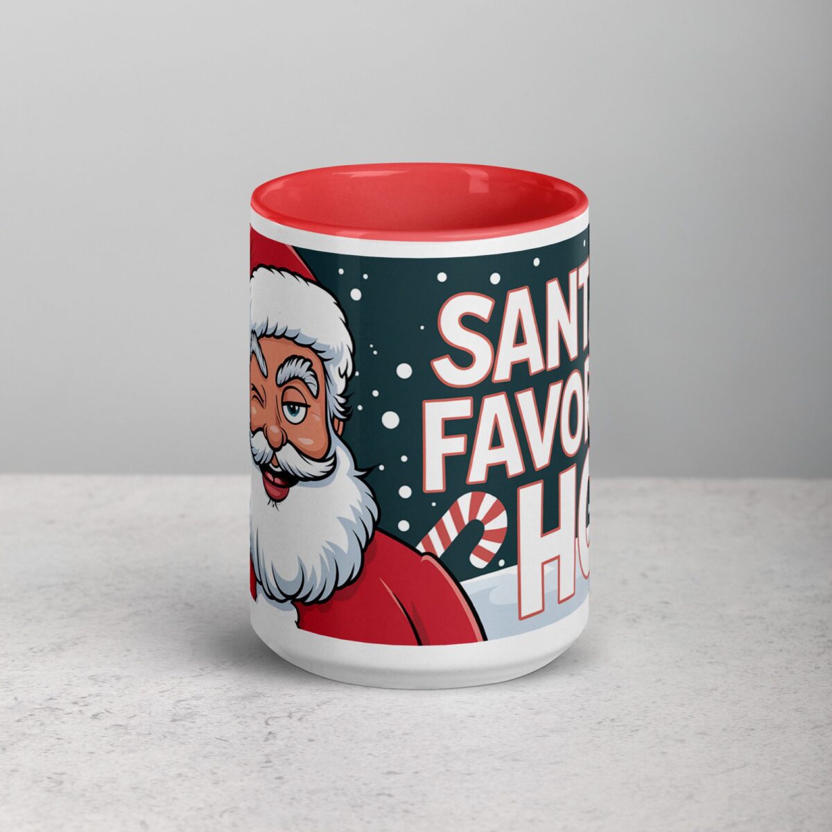 Santa’s Favorite Ho Christmas Coffee Mug - Image 10