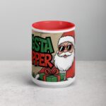 Gangsta Wrapper Christmas Santa Mug - Image 10