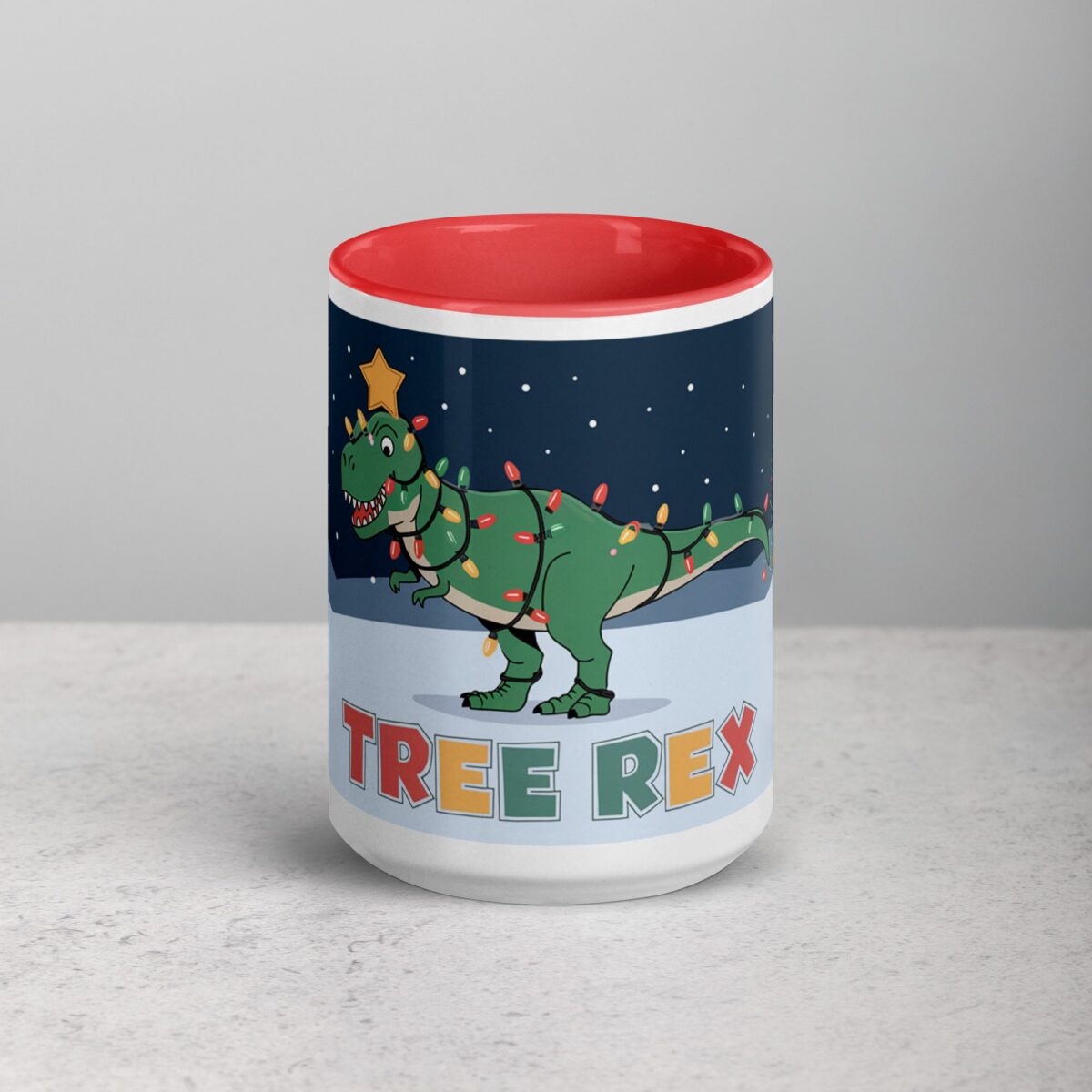 Tree Rex Christmas Coffee Mug - Image 10