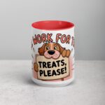Will Work for Treats Dog Coffee Mug - Image 10
