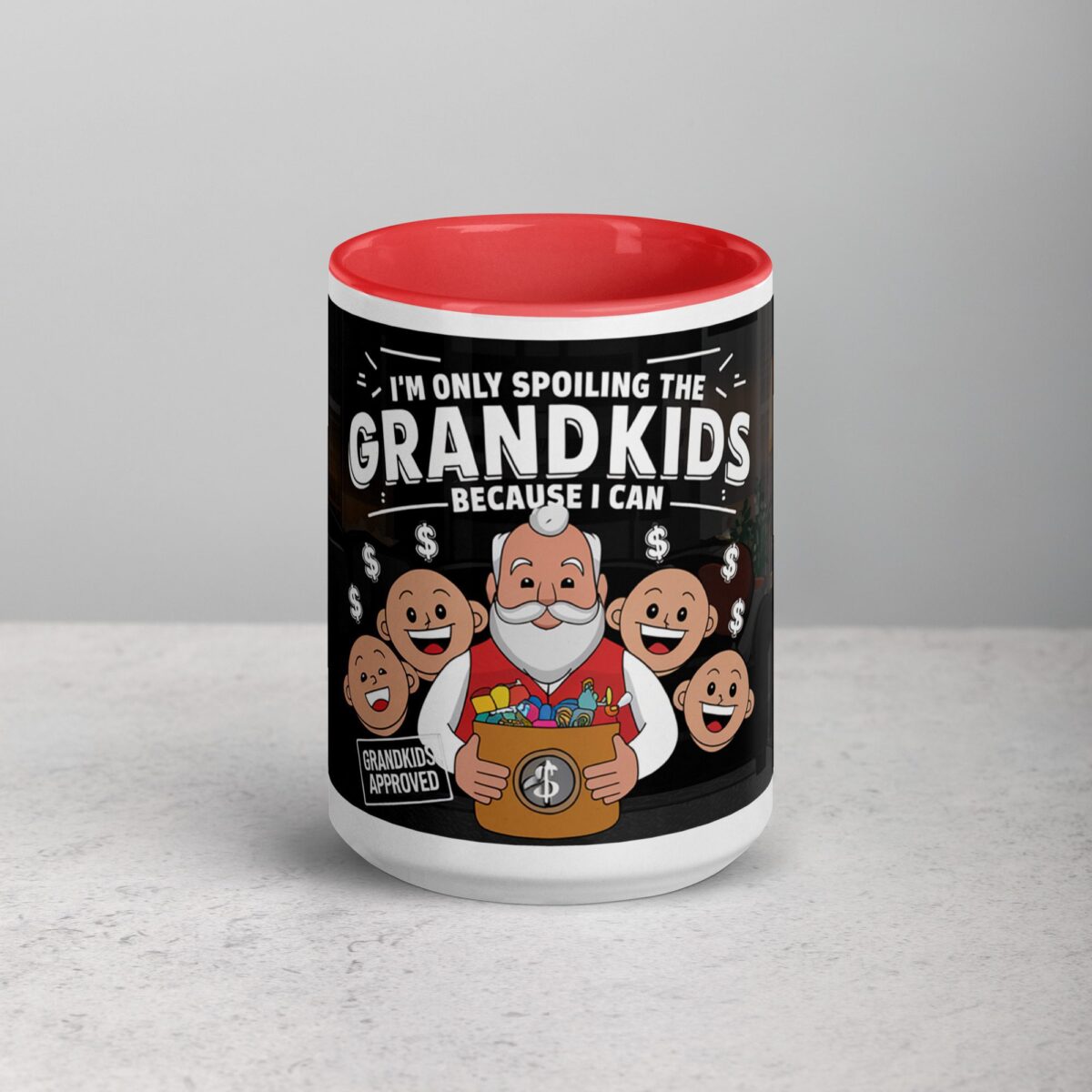 I’m Only Spoiling the Grandkids Because I Can Grandad Mug - Image 10